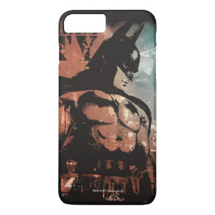 Coque iPhone 8 Plus/7 Plus Arkham City Batman Médias mixtes