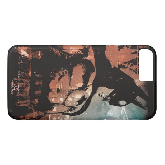 Coques Case-Mate iPhone Arkham City Batman Médias mixtes (Dos (Horizontal))