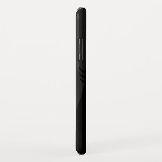 Coques Case-Mate iPhone Arkham | Pose large noir et blanc Batman (Dos/Droite)