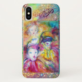 COQUES Case-Mate iPhone ARLECCHINO PIERO ET COLOMBINA / MONOGRAMME (Dos)