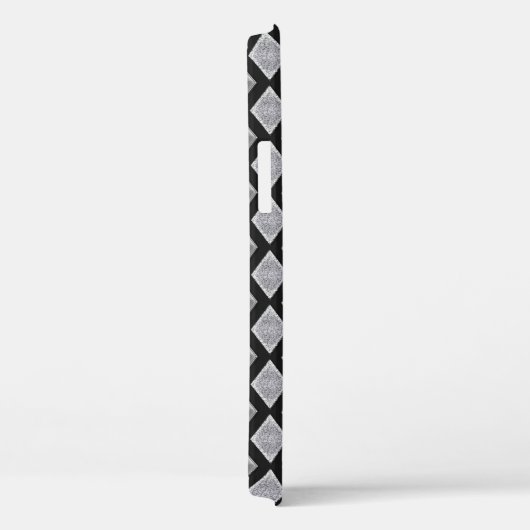 Coques Case-Mate iPhone Arlequin brossé Parties scintillant Combo Imprimer (Verso / Droite)