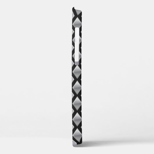 Coques Case-Mate iPhone Arlequin brossé Parties scintillant Combo Imprimer (Verso / Gauche)