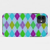 Coques Case-Mate iPhone Arlequin lumineux coloré Motif géométrique (Dos (Horizontal))