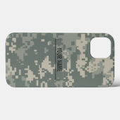 Coques Case-Mate iPhone Armée ACU Camouflage Customizable (Verso (horizontal))