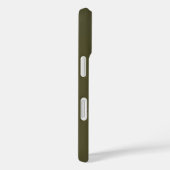 Coques Case-Mate iPhone Armée américaine violet foncé et vert (Verso / Droite)