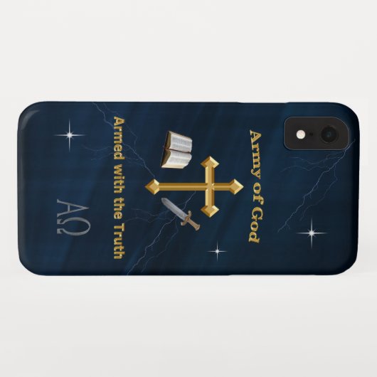 Coques Case-Mate iPhone Armée De Dieu (Dos (Horizontal))