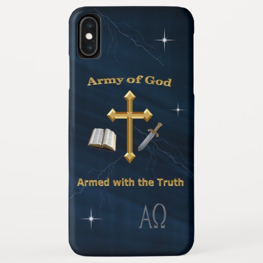 Coques Case-Mate iPhone Armée De Dieu (Dos)