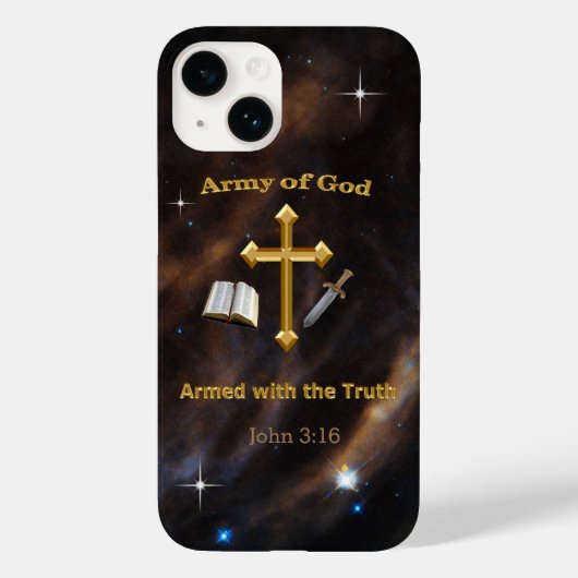 Coques Case-Mate iPhone Armée De Dieu (Verso)