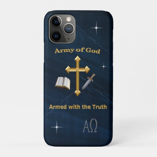 Coques Case-Mate iPhone Armée De Dieu (Dos)
