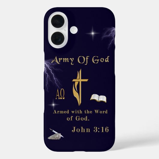 Coques Case-Mate iPhone Armée de Dieu (Verso)