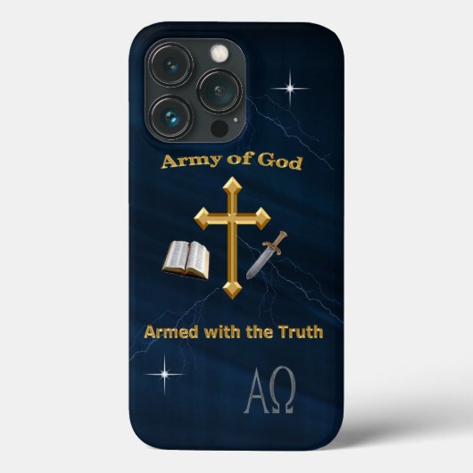 Coques Case-Mate iPhone Armée De Dieu (Verso)