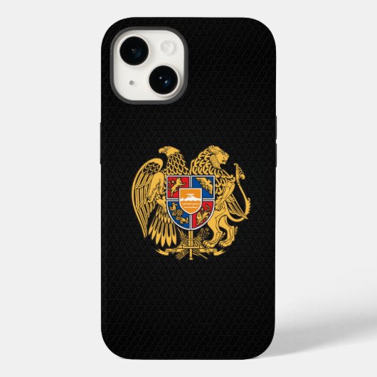 Coques Case-Mate iPhone Armenian coat of arms (Verso)