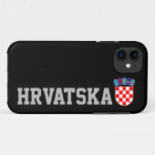 Coques Case-Mate iPhone Armoiries de Croatie Coque-coque iphone de maté (Dos (Horizontal))
