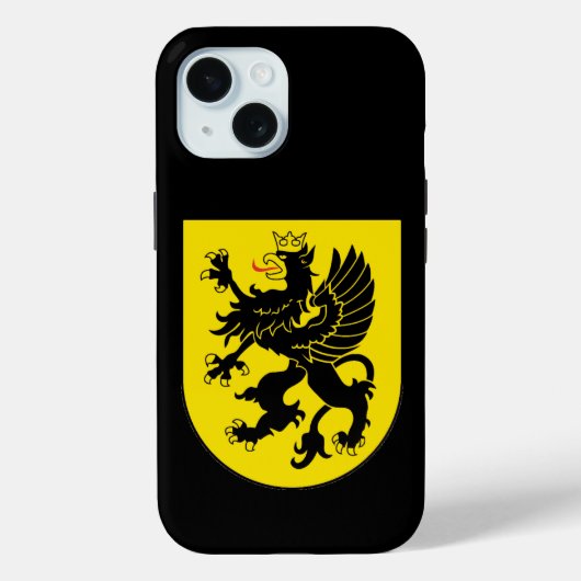 Coques Case-Mate iPhone Armoiries de Kashubia (Verso)