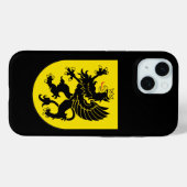 Coques Case-Mate iPhone Armoiries de Kashubia (Verso (horizontal))