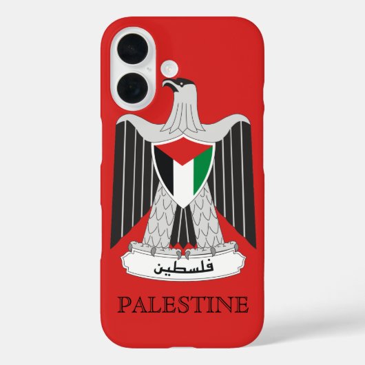 Coques Case-Mate iPhone armoiries de la palestine (Verso)