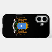 Coques Case-Mate iPhone Armoiries de la Somalie (Verso (horizontal))