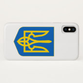 Coques Case-Mate iPhone Armoiries de l'Ukraine (Dos (Horizontal))