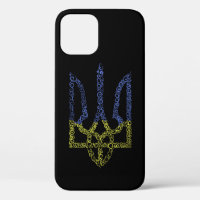 Armoiries de l'Ukraine trident motif de la spirale