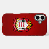 Coques Case-Mate iPhone Armoiries de Monacan (Verso (horizontal))