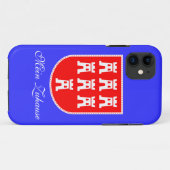 Coques Case-Mate iPhone Armoiries des Saxons (Dos (Horizontal))