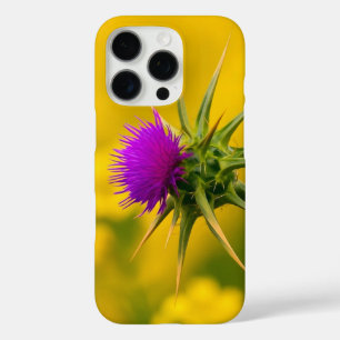 Coques iPhone 16 Pro Armor de la nature - Boîtier de téléphone à fleurs
