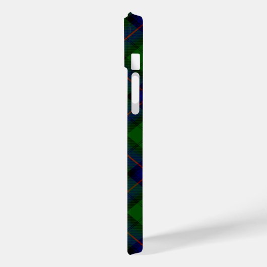 Coques Case-Mate iPhone Armstrong tartan bleu et vert plaid (Verso / Gauche)