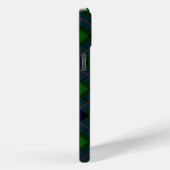 Coques Case-Mate iPhone Armstrong tartan bleu et vert plaid (Verso / Droite)