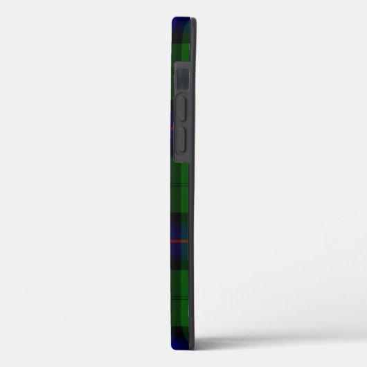 Coques Case-Mate iPhone Armstrong tartan bleu et vert plaid (Verso / Gauche)