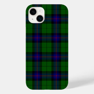 Coque Pour iPhone 14 Plus Armstrong tartan bleu et vert plaid