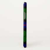 Coques Case-Mate iPhone Armstrong tartan bleu et vert plaid (Dos/Droite)
