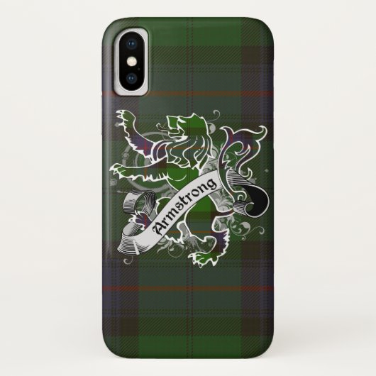 Coques Case-Mate iPhone Armstrong Tartan Lion (Dos)