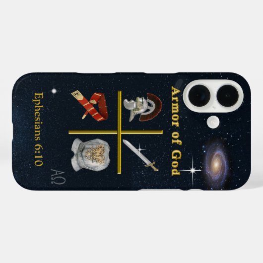 Coques Case-Mate iPhone Armure de Dieu (Verso (horizontal))