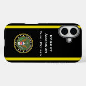 Coques Case-Mate iPhone Army Emblem and colors personalize (Verso (horizontal))