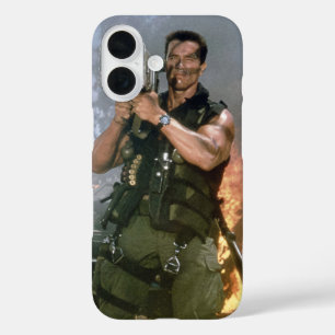 Coques iPhone 16 Arnold Schwarzeneger tir à la fusée