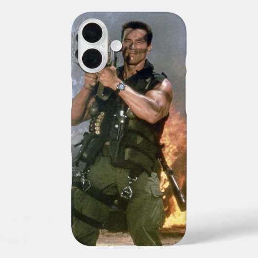 Coques Case-Mate iPhone Arnold Schwarzeneger tir à la fusée (Verso)