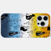 Coques Case-Mate iPhone AroAce Agender Pride Chat noir - Mystical Witchy (Verso (horizontal))