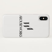 COQUES Case-Mate iPhone AROUSE WORKSロゴ (Dos (Horizontal))