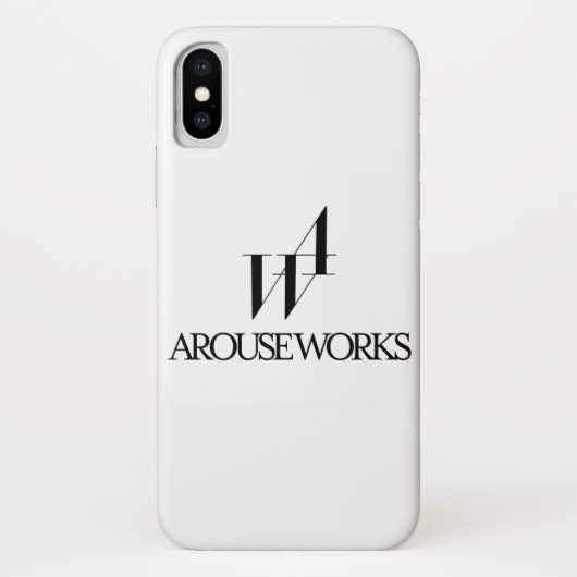 COQUES Case-Mate iPhone AROUSE WORKSロゴ (Dos)