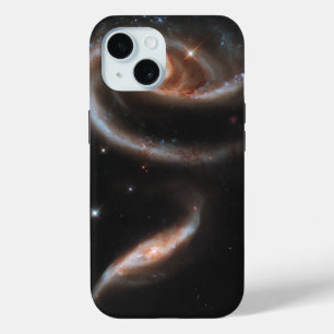 Coque Pour iPhone 15 Arp 273 Galaxies Interagissant En Andromède.