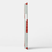 Coques Case-Mate iPhone Arrangement floral blanc rouge (Verso / Droite)