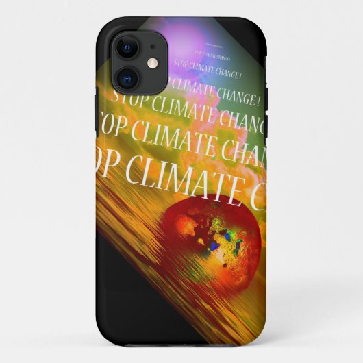 COQUES Case-Mate iPhone ARRÊTER LE CHANGEMENT CLIMATIQUE (Dos)