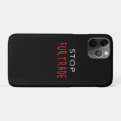 Coques Case-Mate iPhone Arrêter le commerce de la fourrure (Dos (Horizontal))