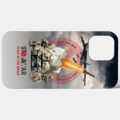 Coques Case-Mate iPhone Arrêtez la guerre | (Verso (horizontal))