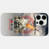 Coques Case-Mate iPhone Arrêtez la guerre (Verso (horizontal))