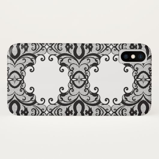 Coques Case-Mate iPhone Arrière - plan 2 de dentelle (Dos (Horizontal))