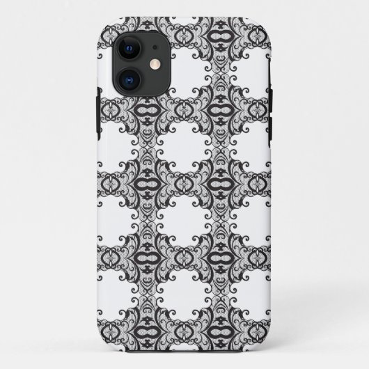 Coques Case-Mate iPhone Arrière - plan 2 de dentelle (Dos)