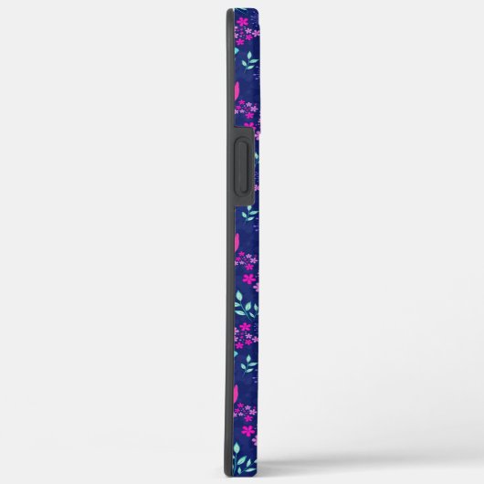 Coques Case-Mate iPhone Arrière - plan à motif floral mignon (Verso / Droite)