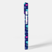 Coques Case-Mate iPhone Arrière - plan à motif floral mignon (Verso / Gauche)