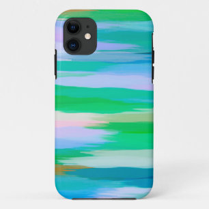 Coque iPhone 11 Arrière - plan Abstrait aquarelle